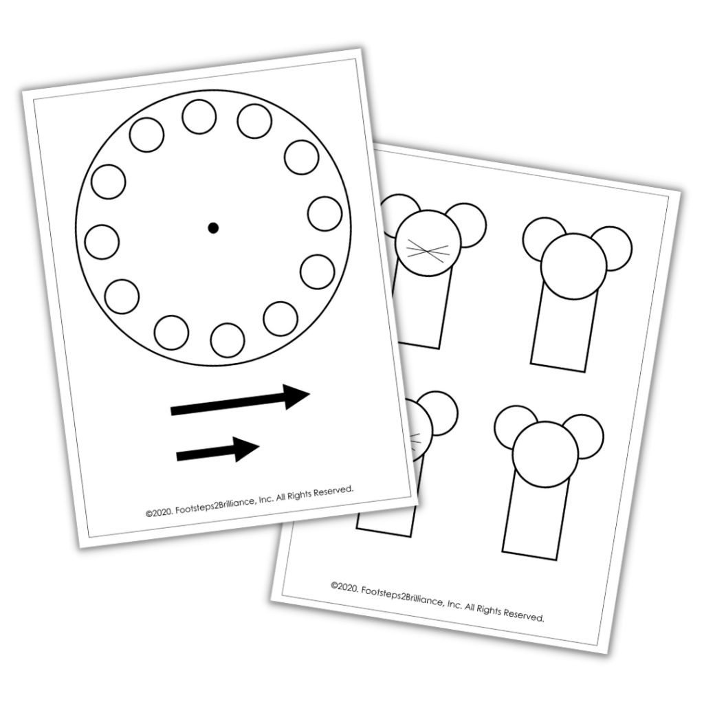 Learning How To Tell Time Hickory Dickory Dock Footsteps2brilliance 5597